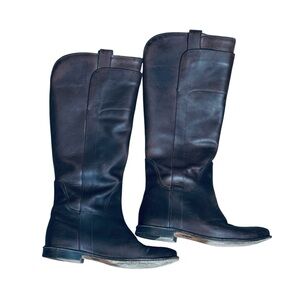 FRYE Paige Women's Riding Boots Redwood Brown Leather 6.5 B